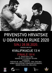 Prvenstvo RH 2020 Sinj, Hrvatska