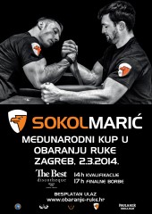 Sokol Marić - međunarodni kup u obaranju ruke