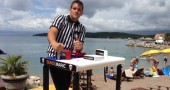 Insula beach bar 2014 - International Armwrestling Cup
