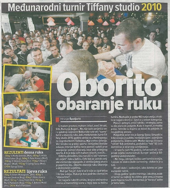 Sportske novosti, 30.11.2010.